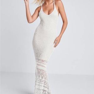 Venus Crochet Maxi Dress